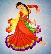 Mural Painting - Dancing Lady