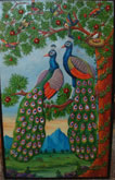 Mural Painting - Peacocks