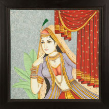 Rajasthan Painting - Princess